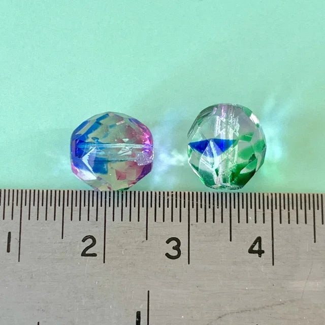 Czech Glass Beads Fire Polished Round【10/8/6 mm】