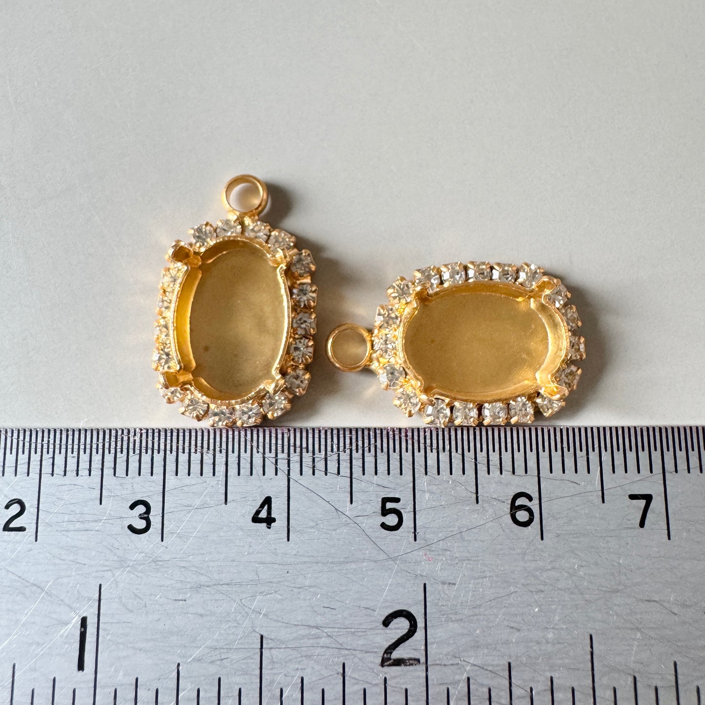 Special Set 【Rhinestone Stone Settings for 14x10mm】