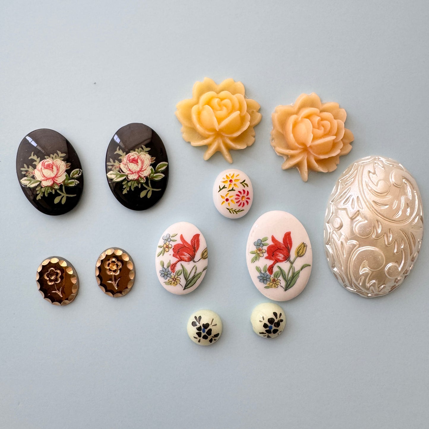 Special Set 【Vintage Cabochon mix】25MX_84