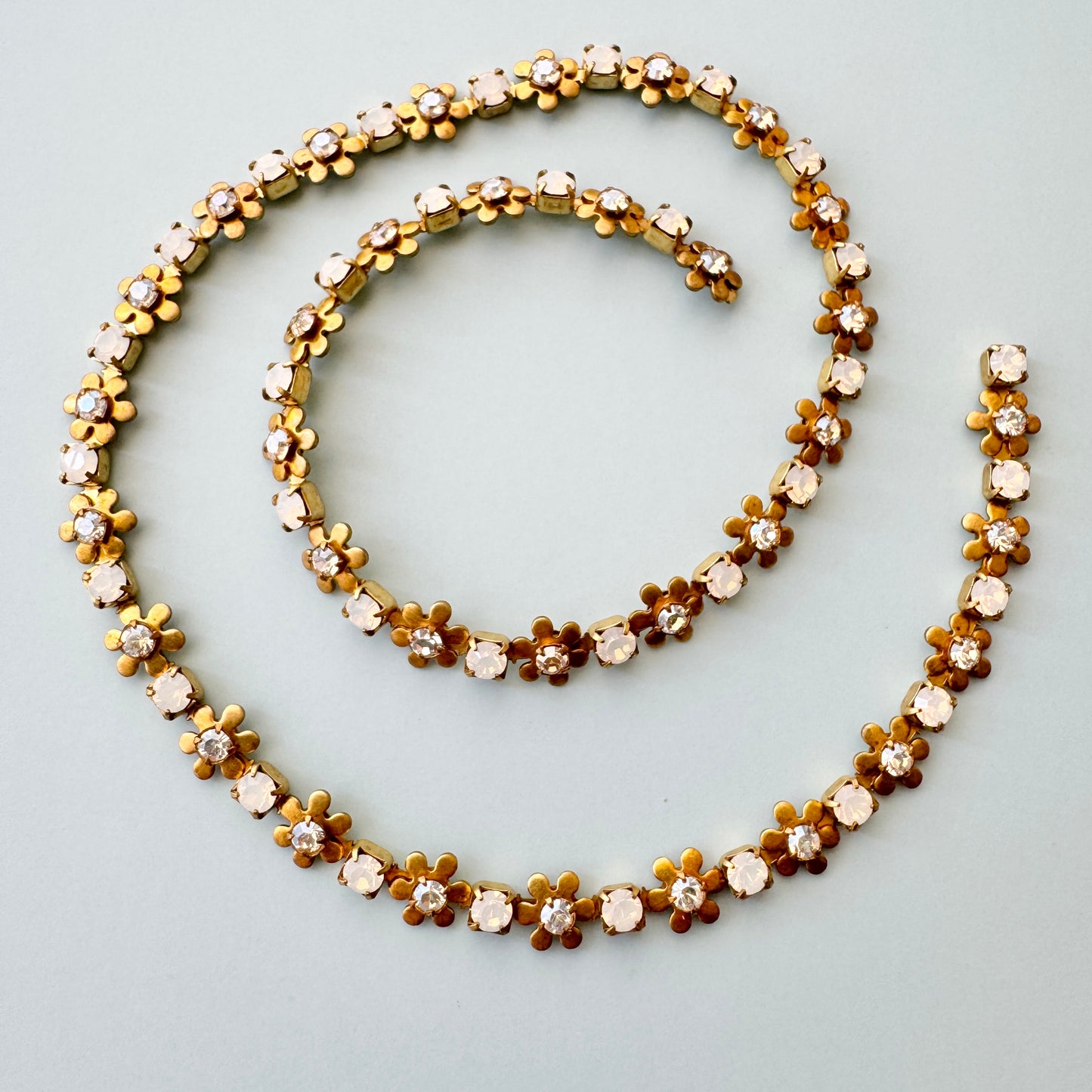 Vintage Swarovski Rhinestone Chain 30cm 【25MX_82】