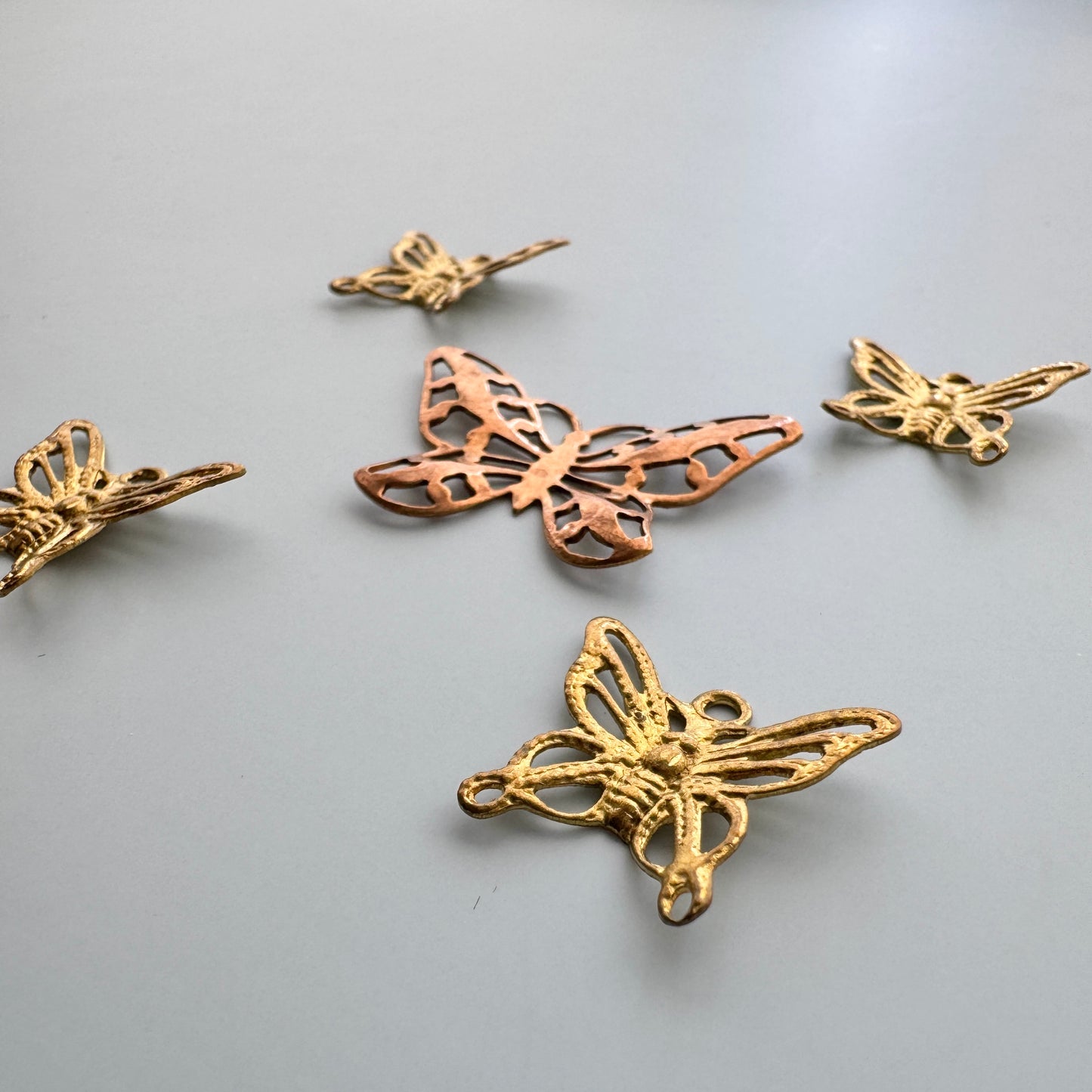 Special Set 【Vintage Brass Butterfly mix】25MX_88