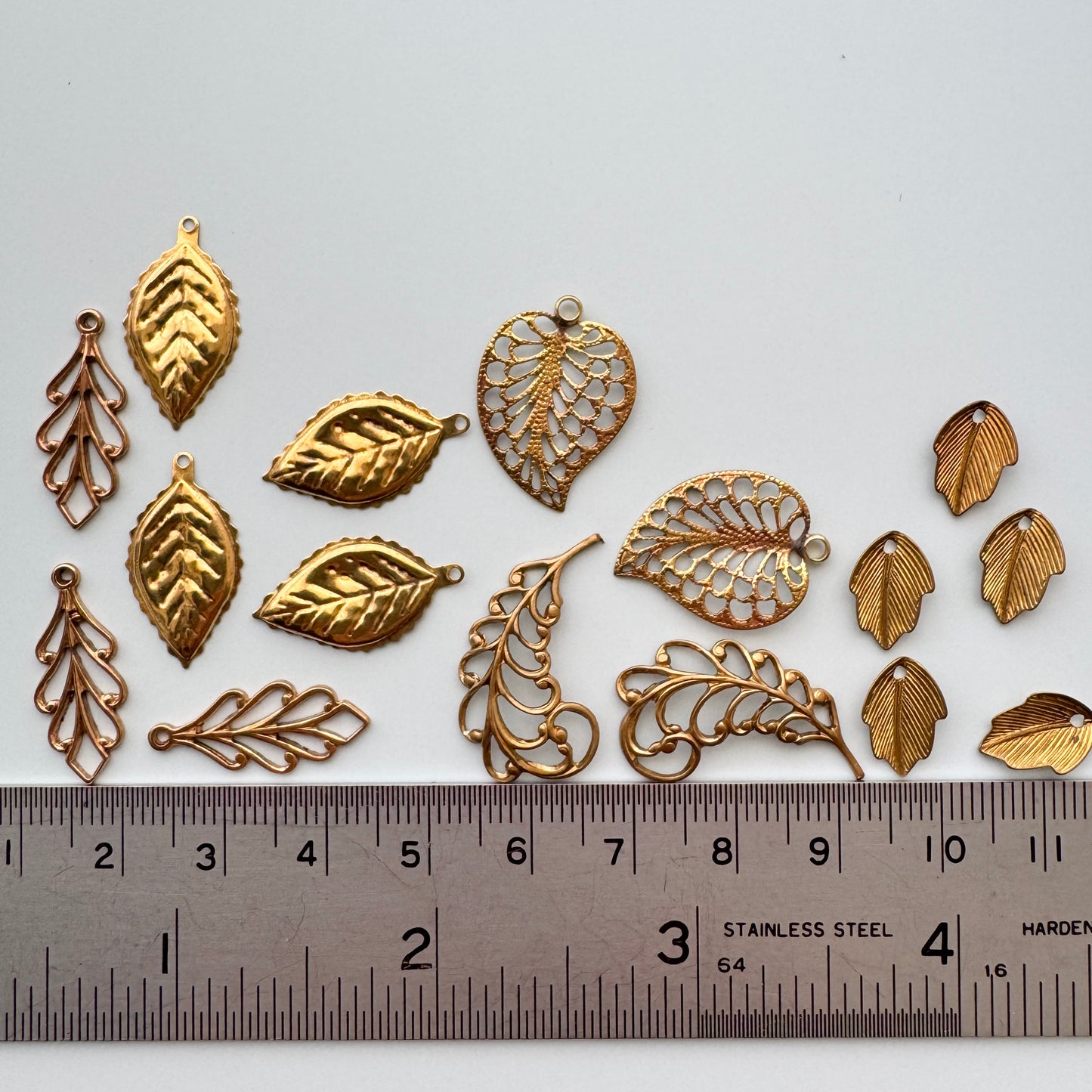 Special Set 【Vintage Brass Leaf mix】25MX_93