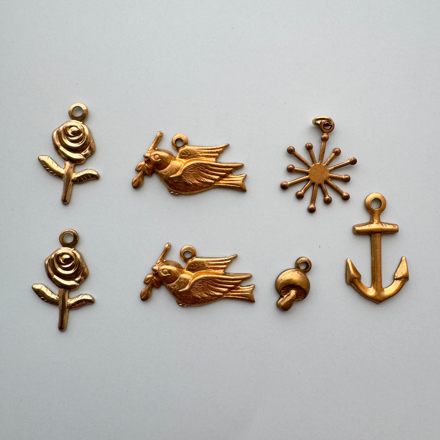 Special Set 【Vintage Brass Charm mix】25MX_95