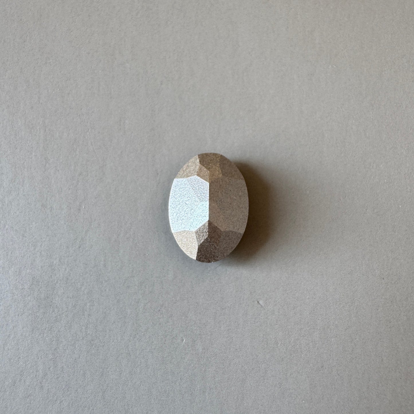 Swarovski ART #4120 Oval Fancy Stone Khaki / Foiled 14×10mm【1 pc】