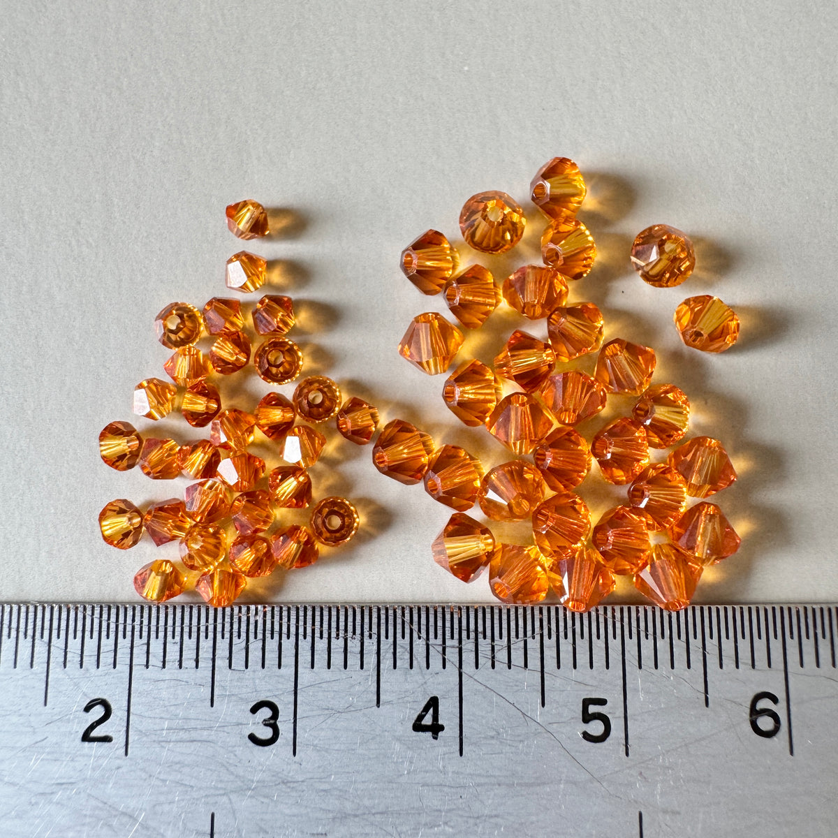 Special Set【Swarovski #5328 Topaz Bicone Beads 3/4mm Mix】26MX_339