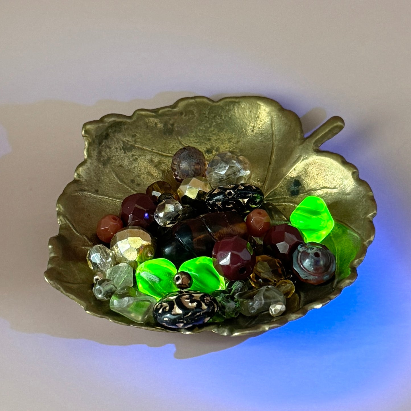 Czech Glass Beads Assort Autumn Mix 20g