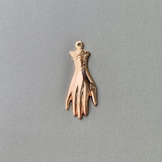 Gold Plated Charm Hand【B】