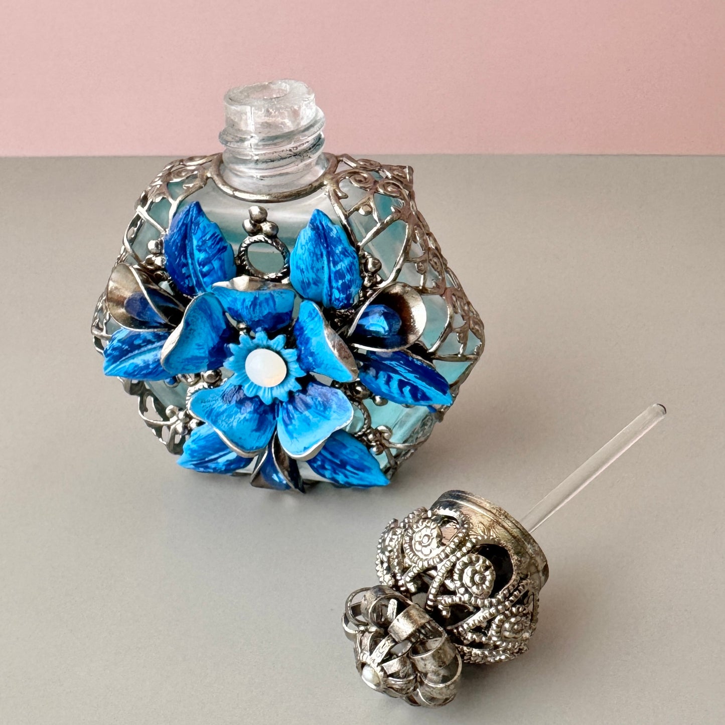 Czech Handmade Perfume Bottle 【po-0233】