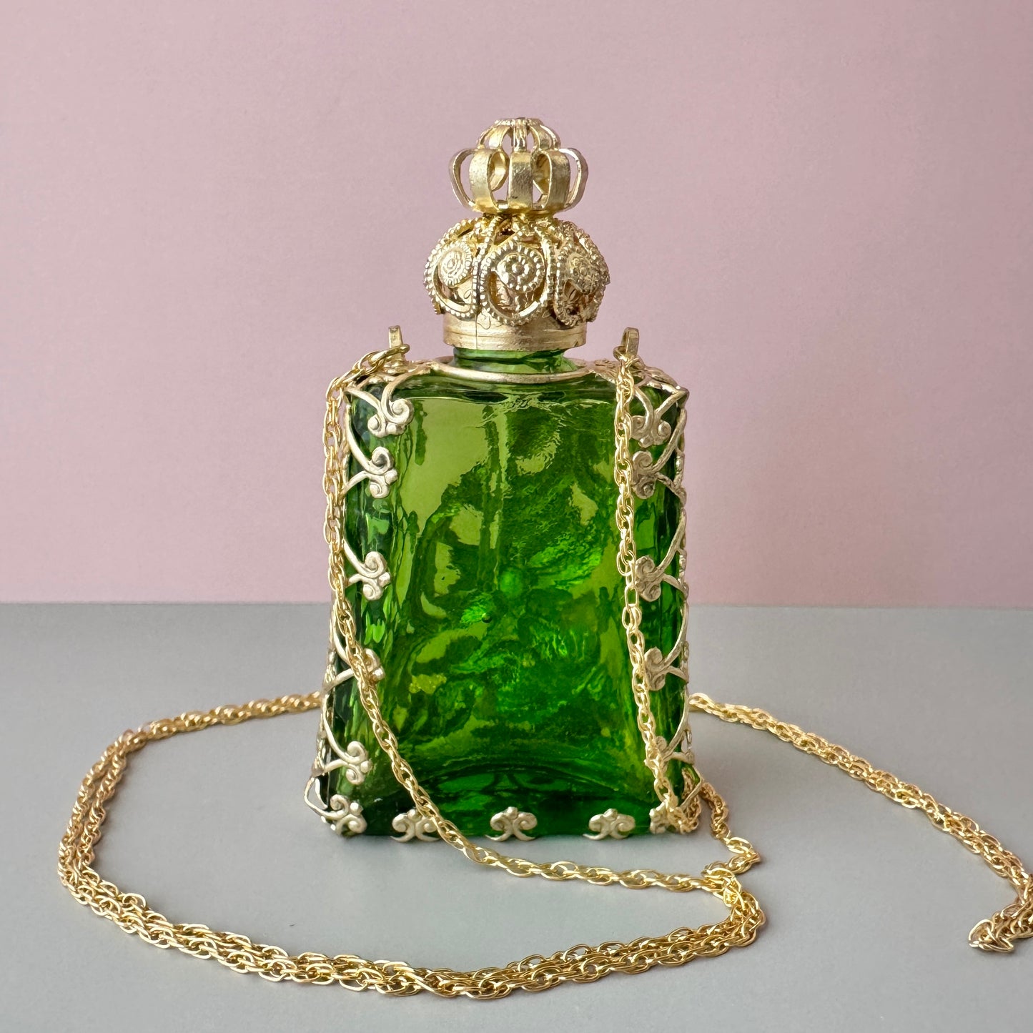 Czech Handmade Perfume Bottle 【po-0235】