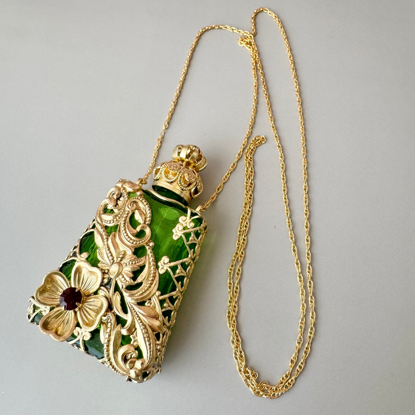 Czech Handmade Perfume Bottle 【po-0235】