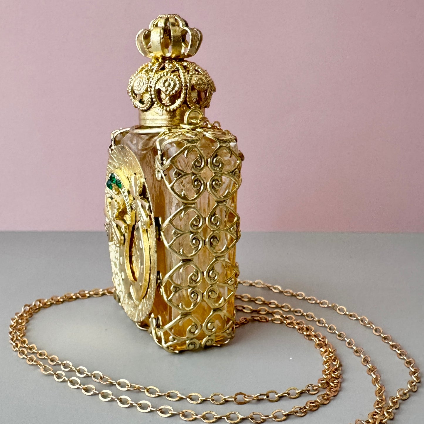 Czech Handmade Perfume Bottle 【po-0242】