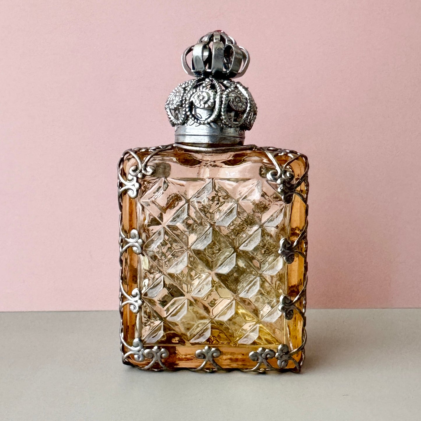 Czech Handmade Perfume Bottle 【po-0244】