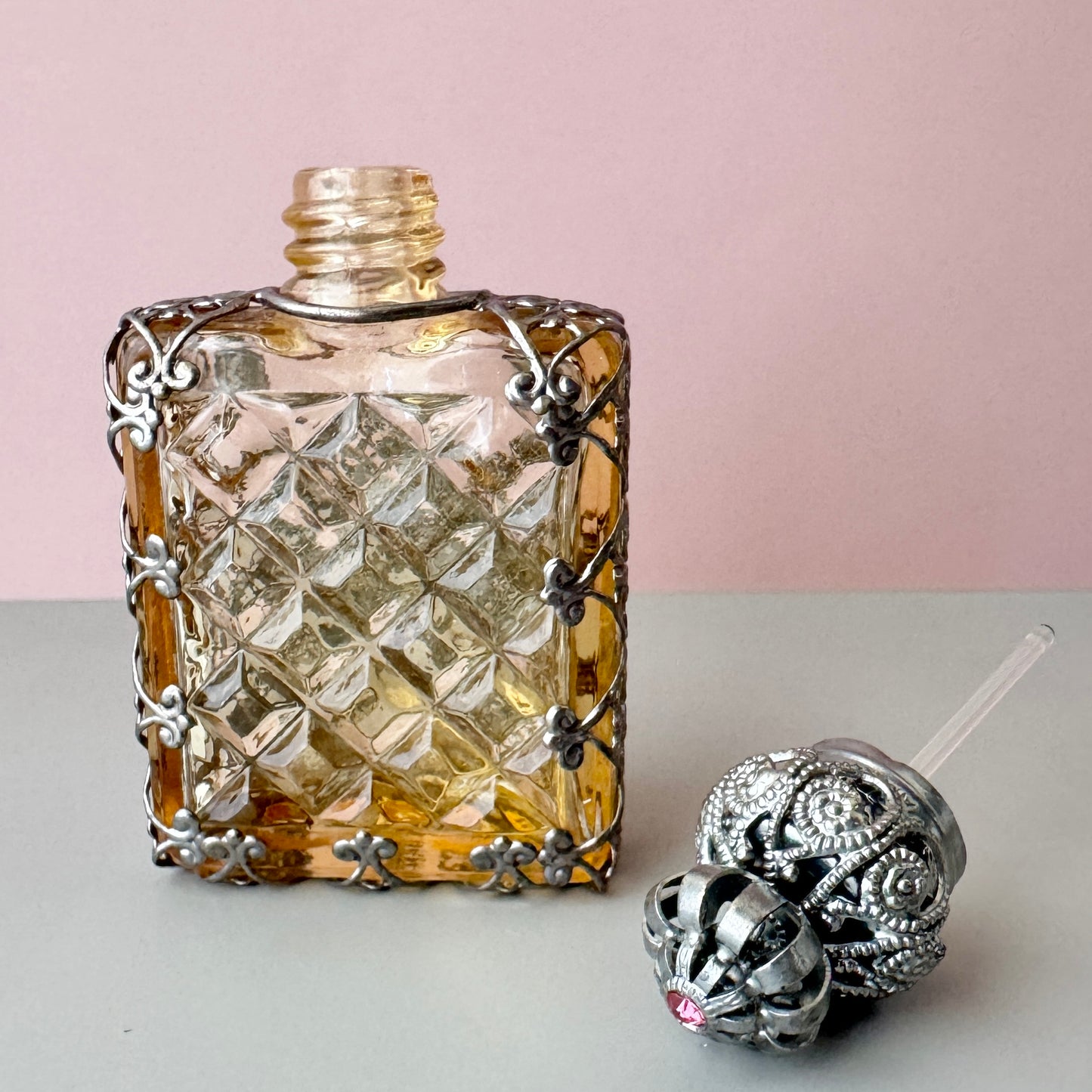Czech Handmade Perfume Bottle 【po-0244】