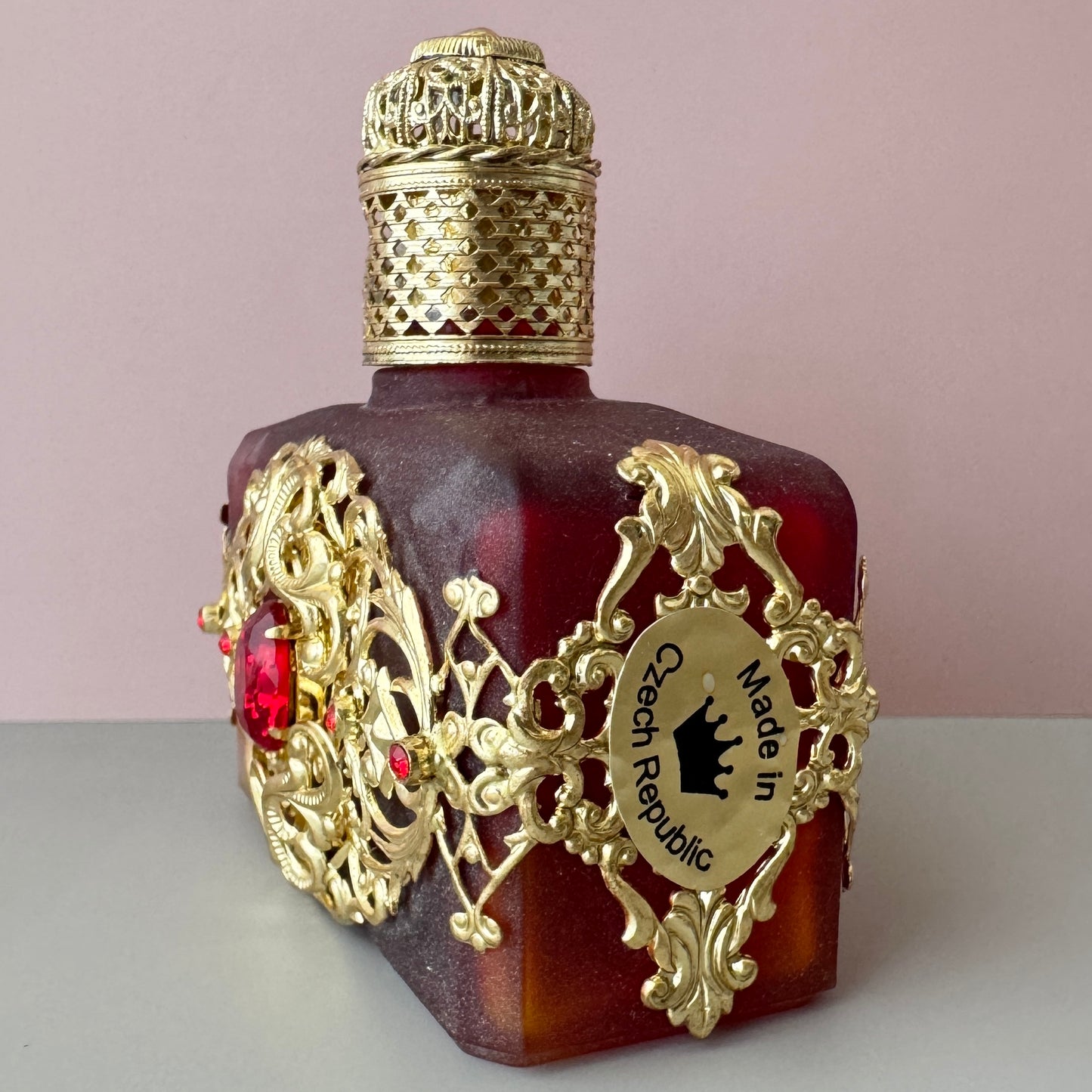 Czech Handmade Perfume Bottle 【po-0245】