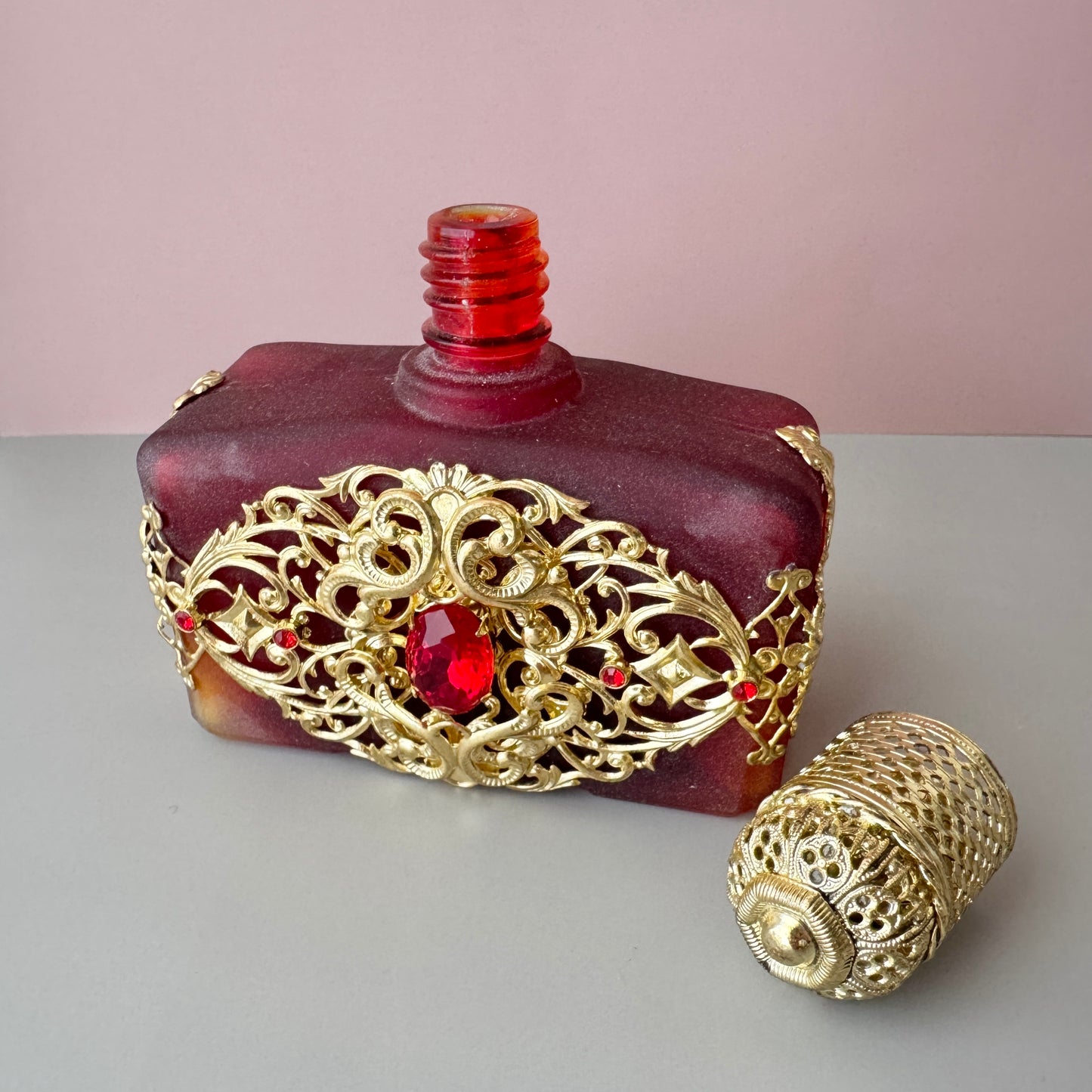 Czech Handmade Perfume Bottle 【po-0245】