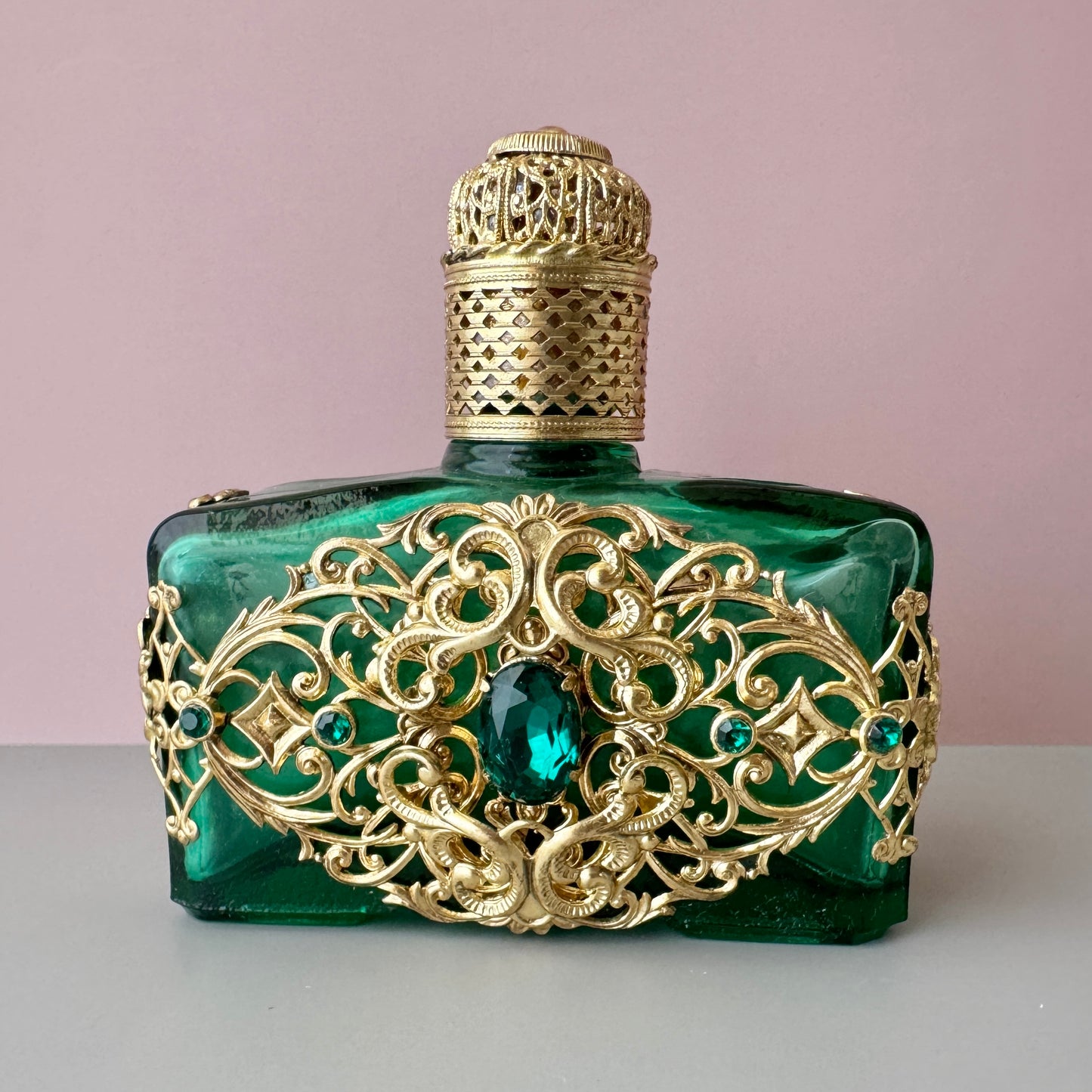 Czech Handmade Perfume Bottle 【po-0246】
