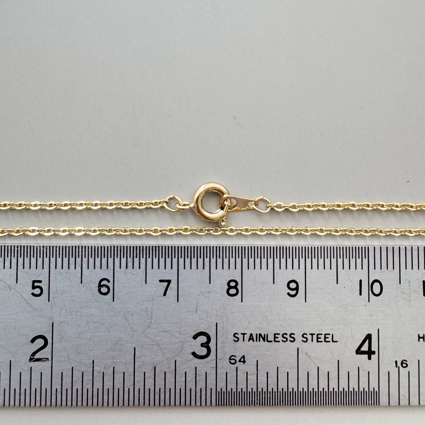 金具付きネックレスチェーン 約42cm