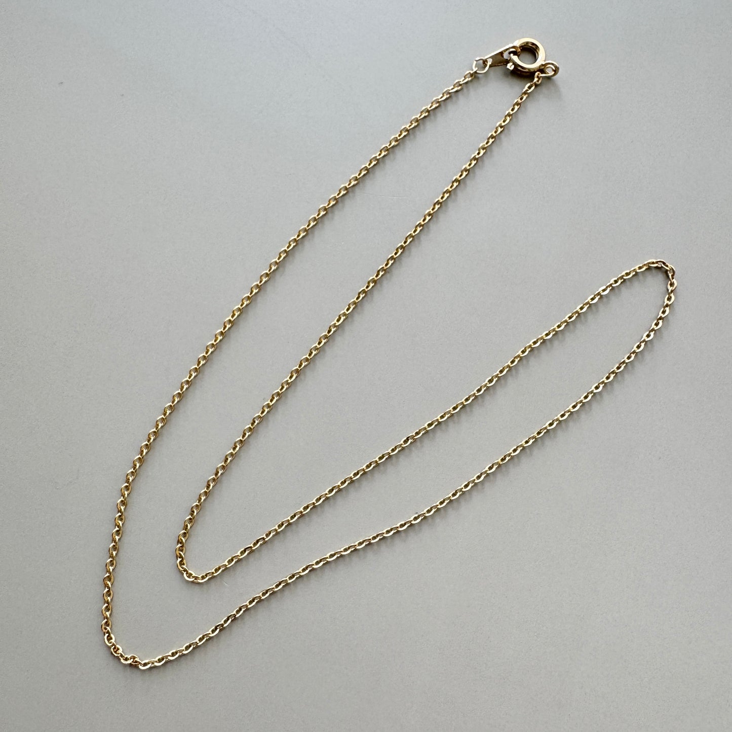 金具付きネックレスチェーン 約42cm