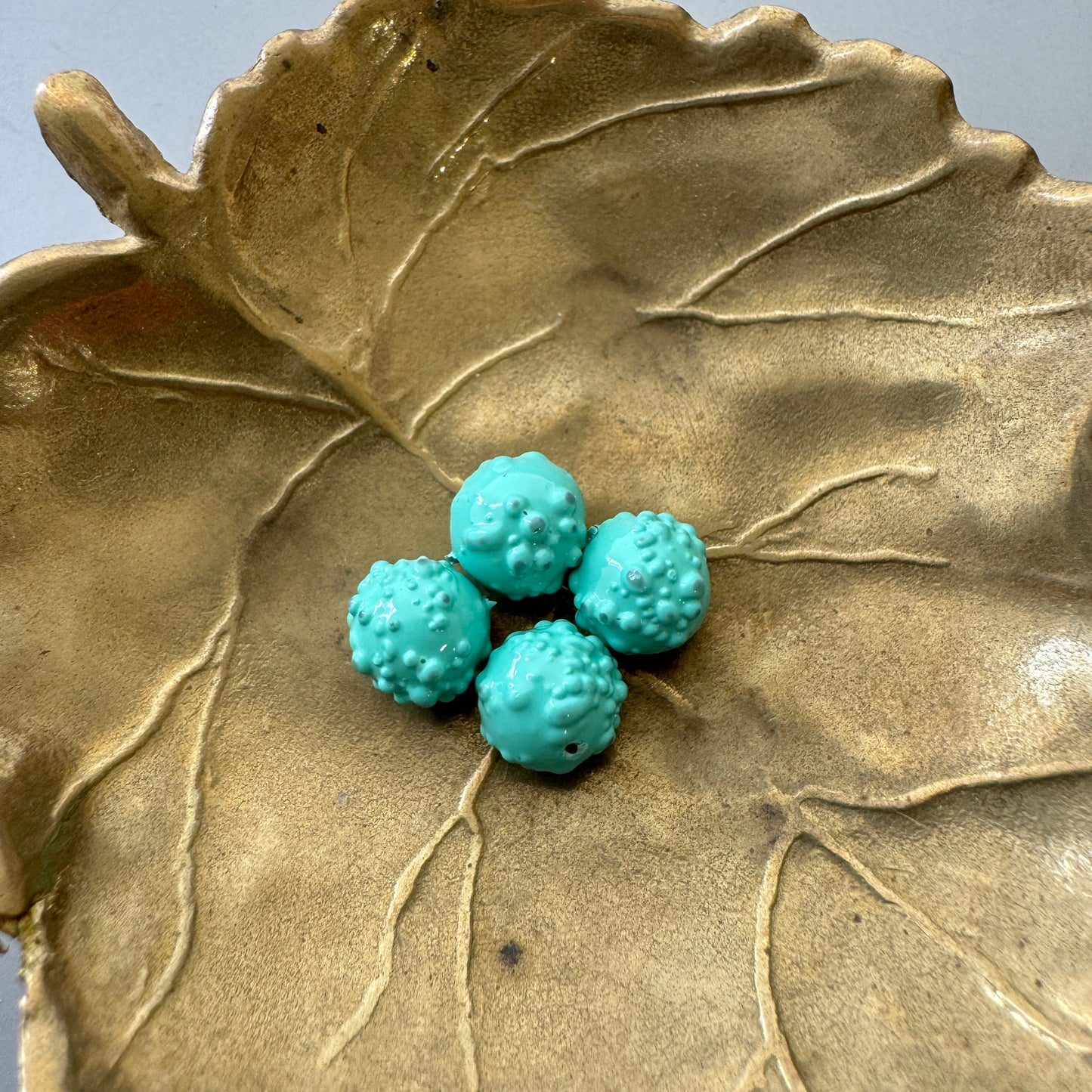 Japan Vintage Kokake Glass Beads 6.5-7.5mm