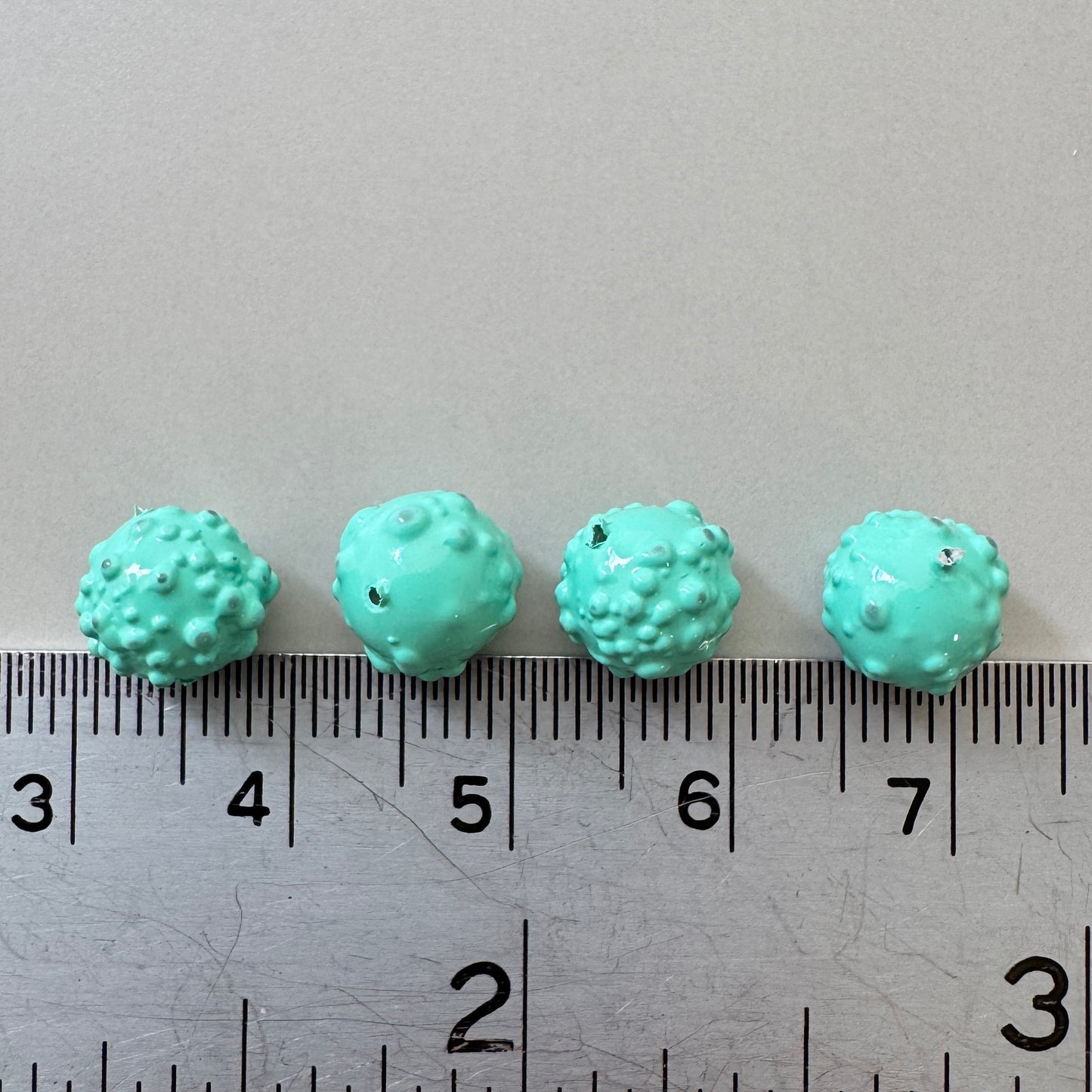 Japan Vintage Kokake Glass Beads 6.5-7.5mm