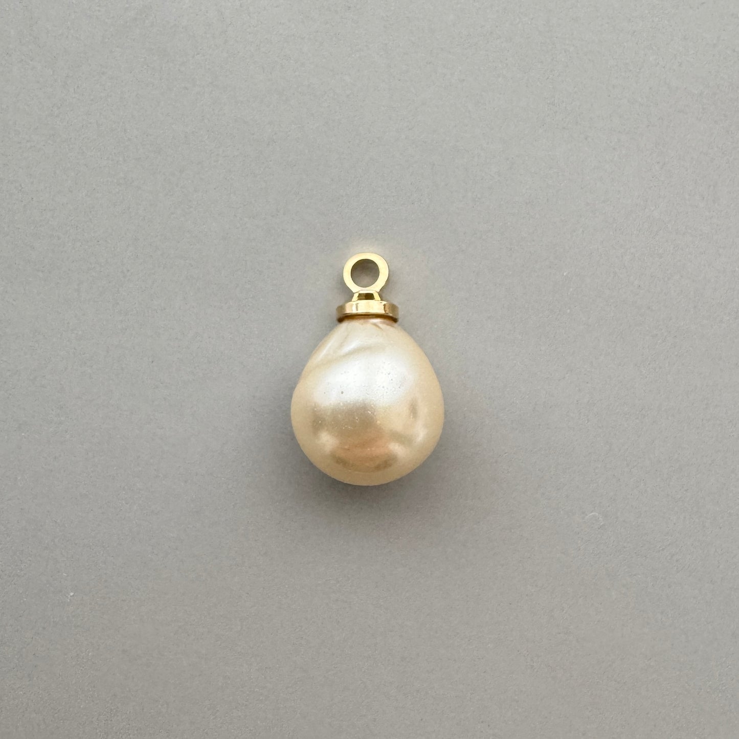 Japan Vintage Glass Baroque Pearl Drop【G/S】