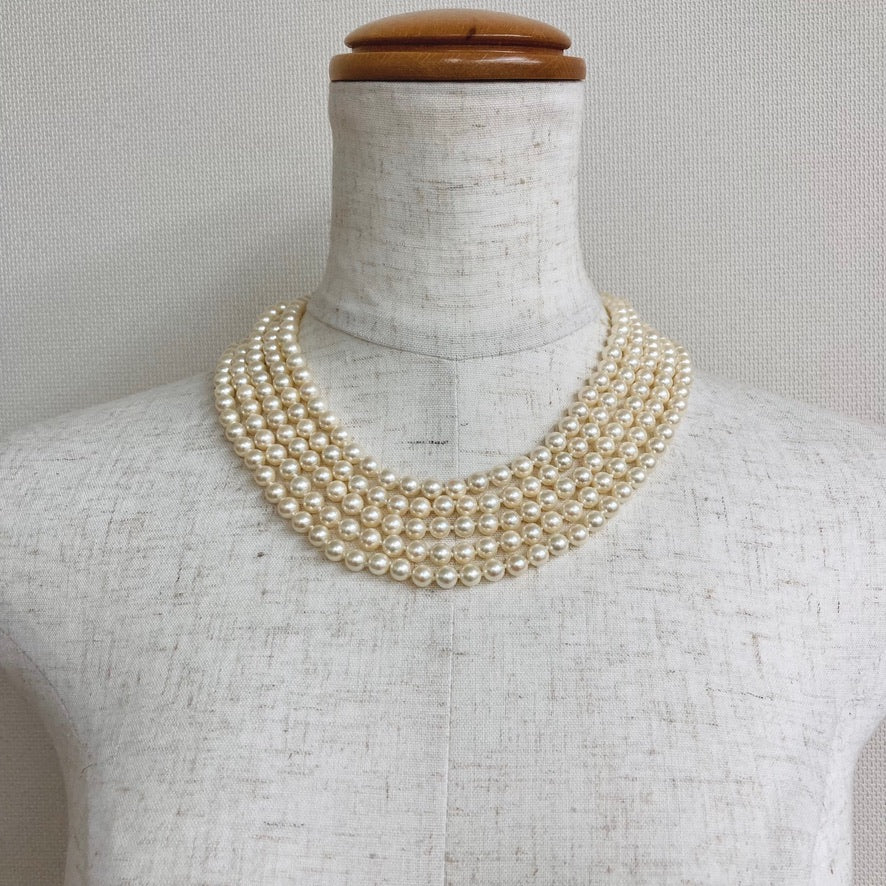 【Made in Japan】Shell Pearl Super Long Necklace SP06