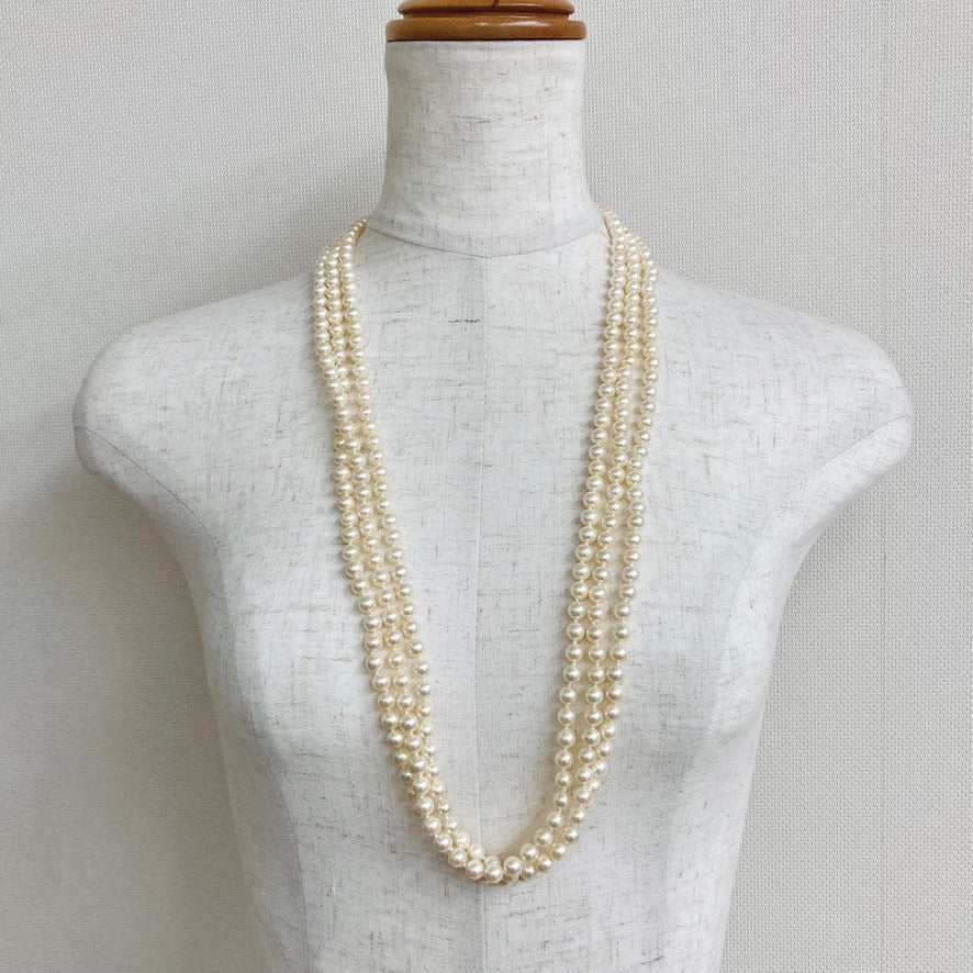 【Made in Japan】Shell Pearl Super Long Necklace SP06