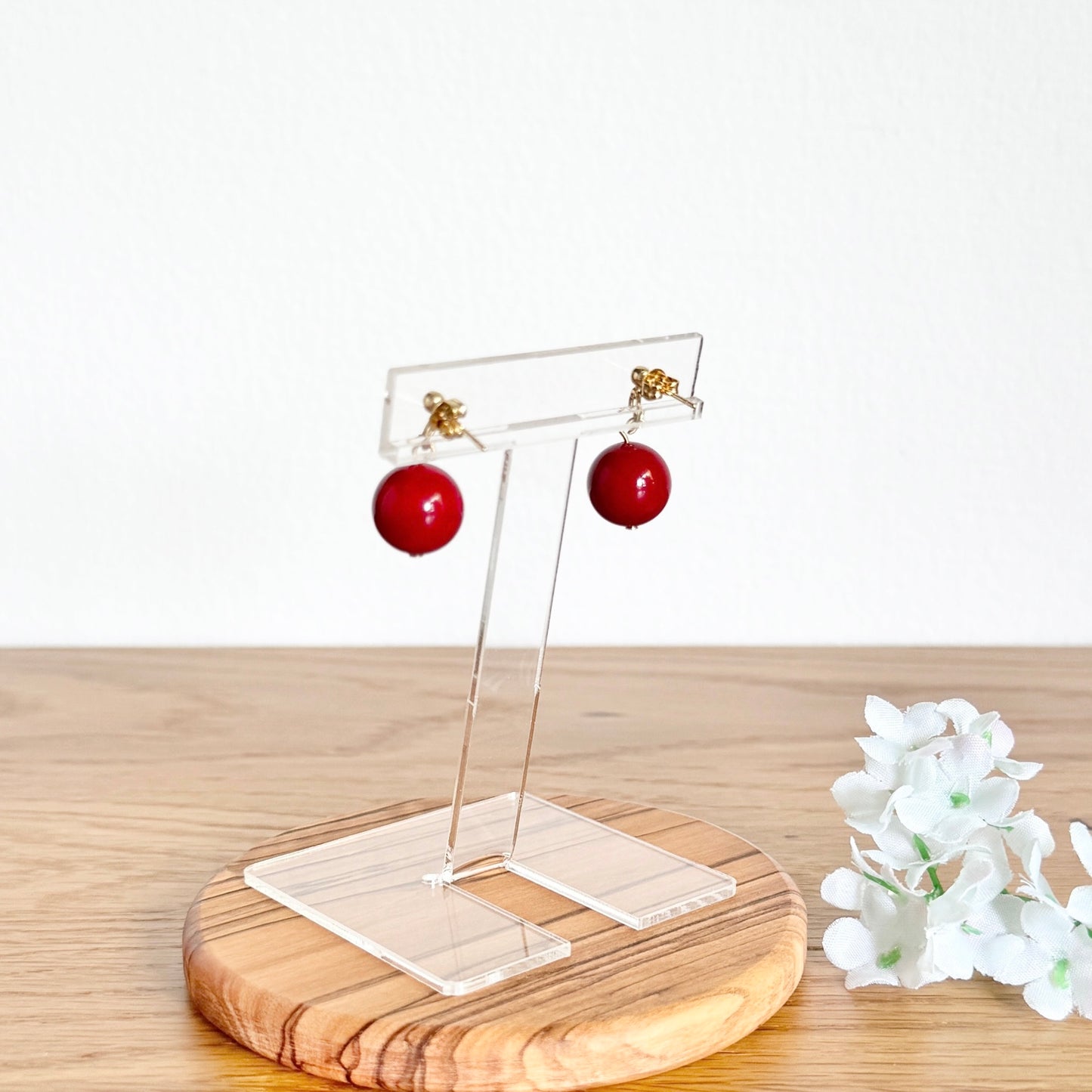 【Made in Japan 】AKADAMA Earrings 【03】