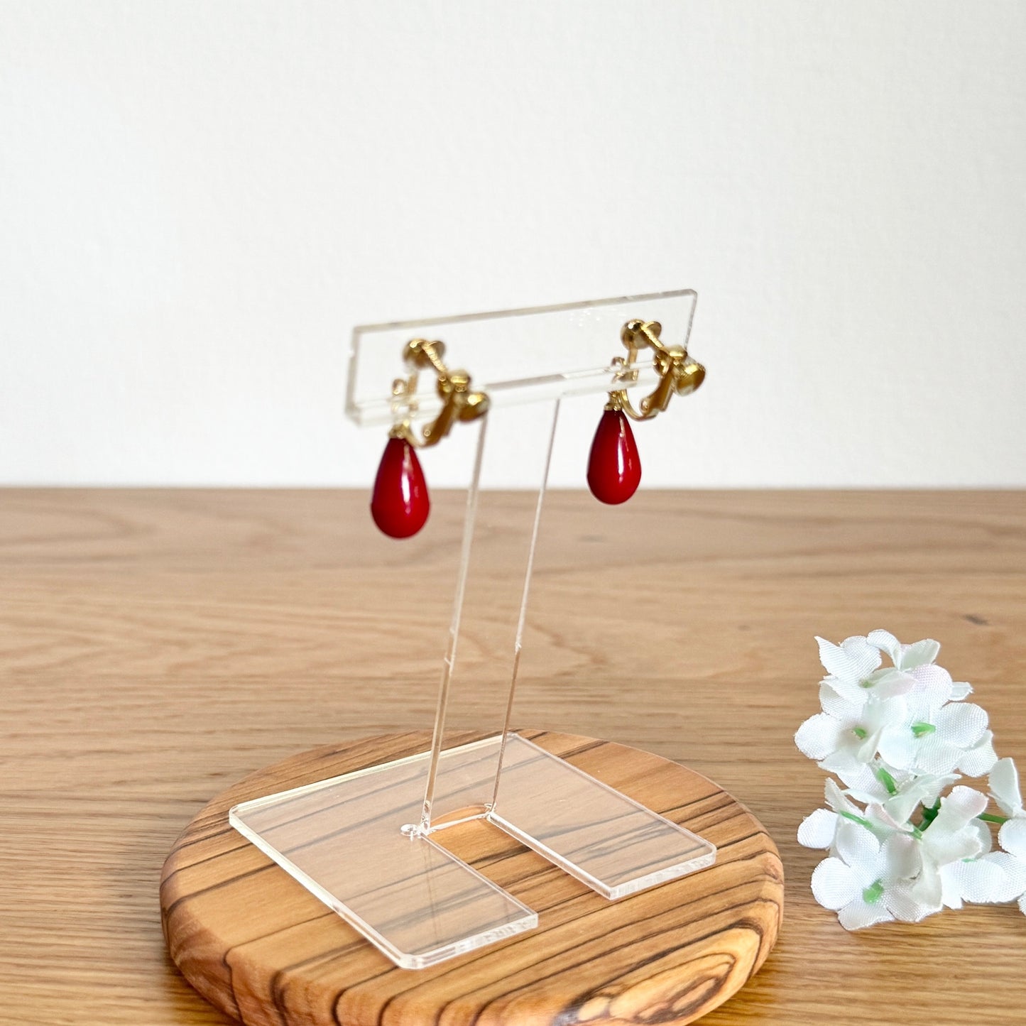 【Made in Japan 】AKADAMA Drop Earrings 【04】