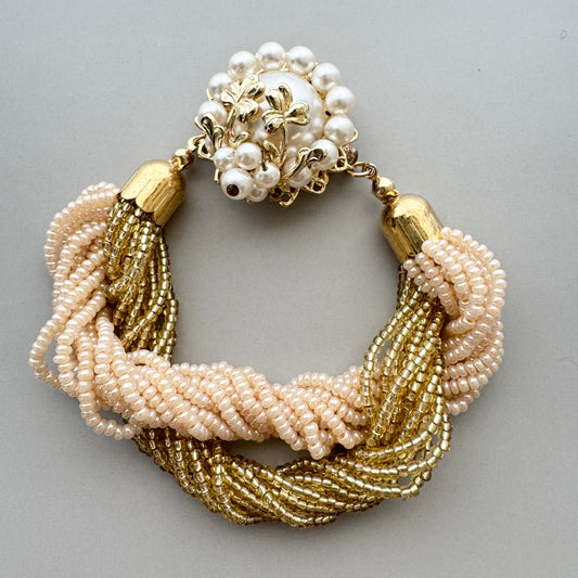 Czech Seed Beads Spiral Bracelet