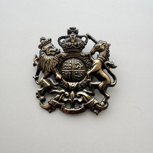 USA Vintage Metal Brooch Emblem