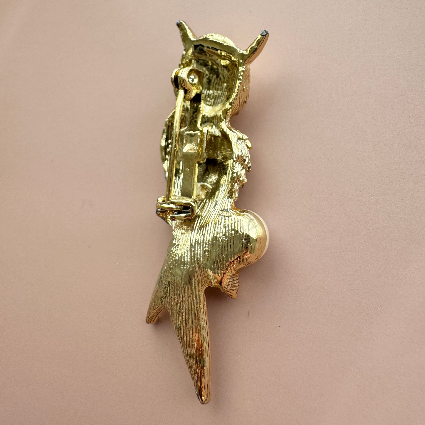 USA Vintage Owl Brooch