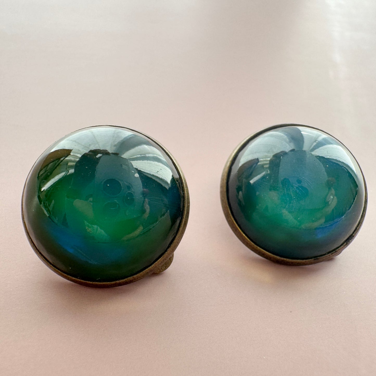 Vintage Cabochon Earrings