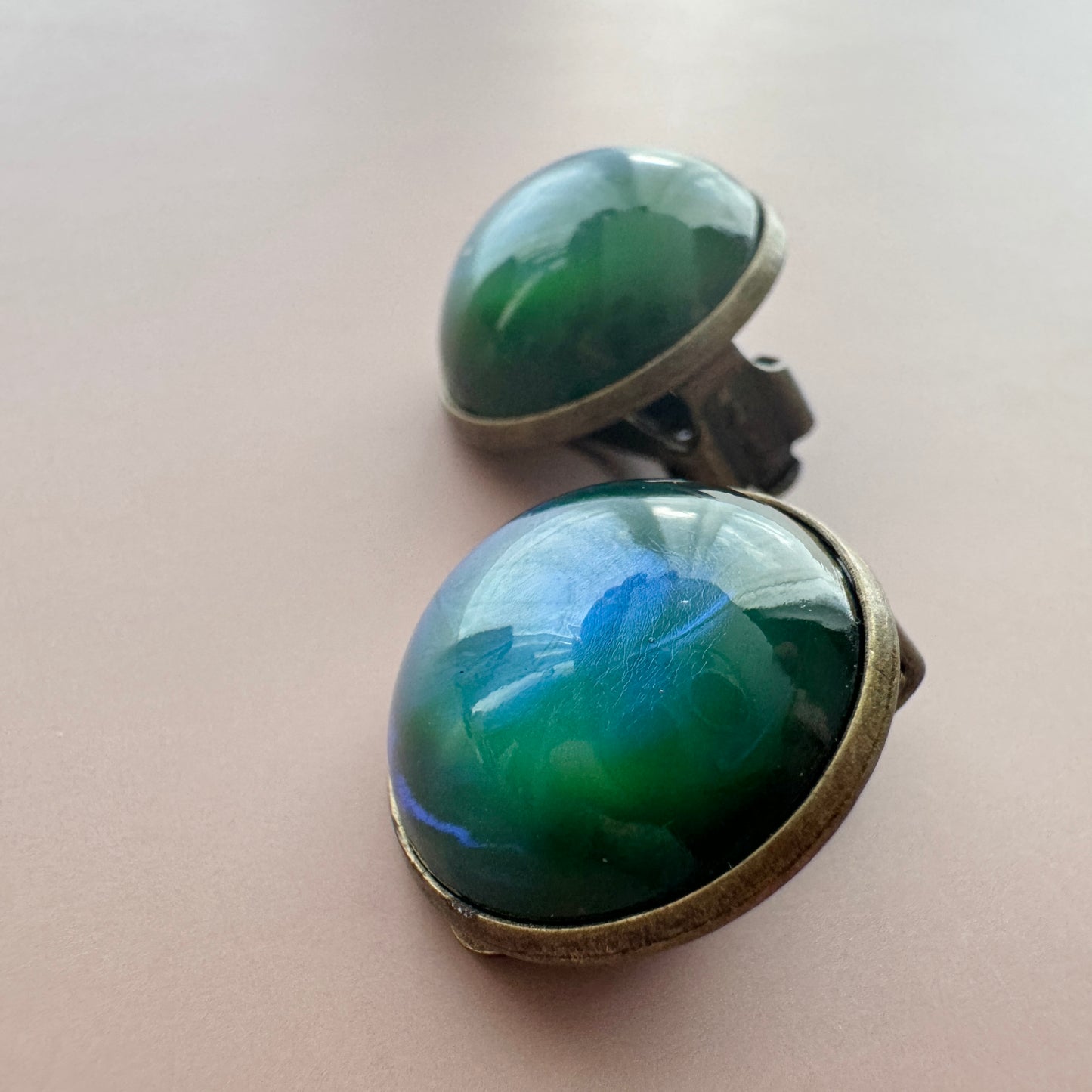Vintage Cabochon Earrings