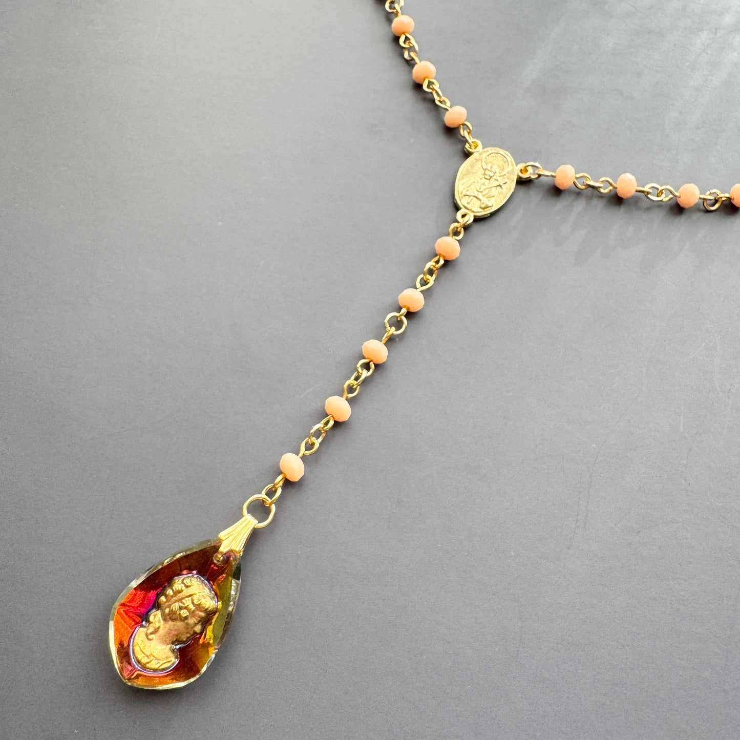 Vintage Rosary Necklace