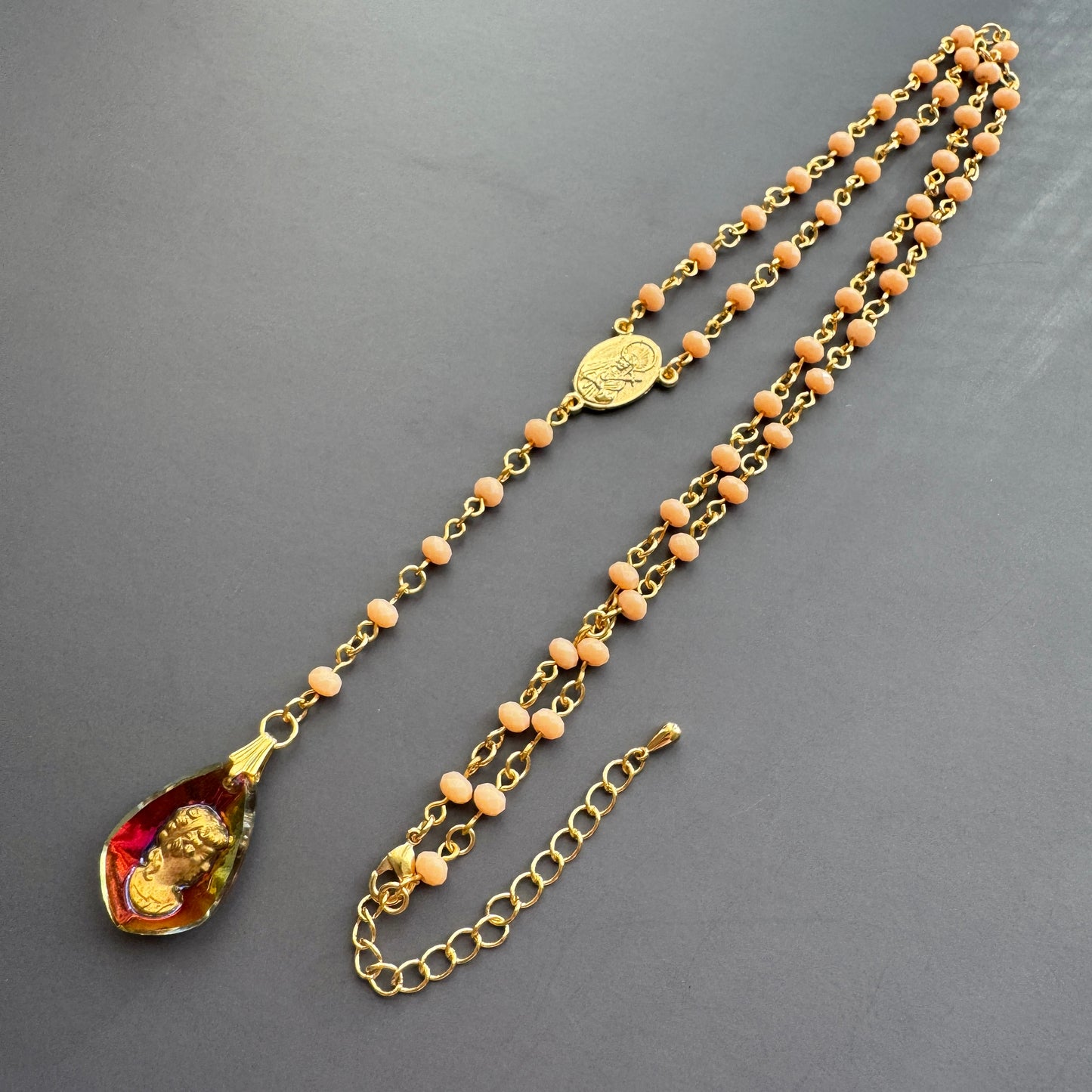 Vintage Rosary Necklace
