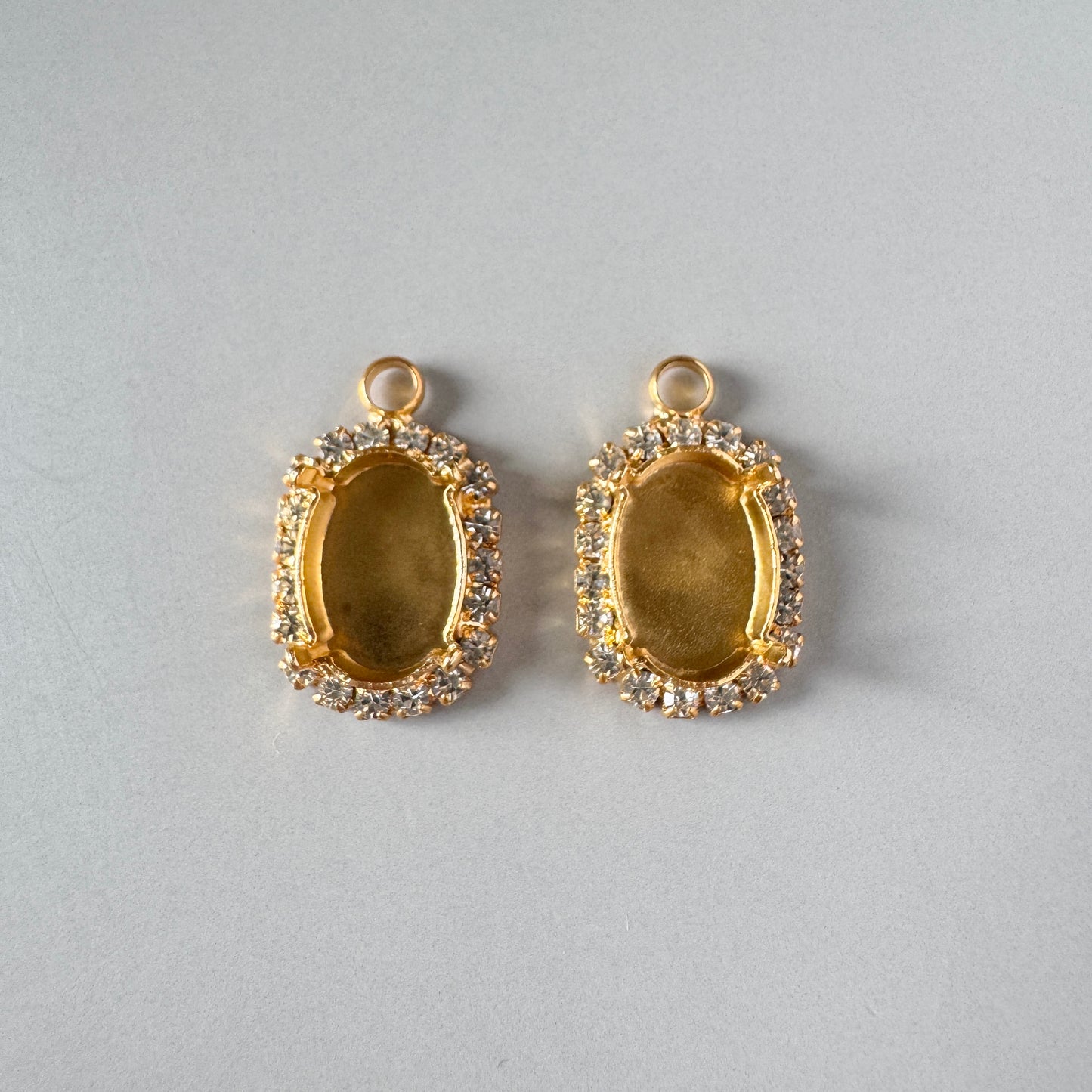 Special Set 【Rhinestone Stone Settings for 14x10mm】