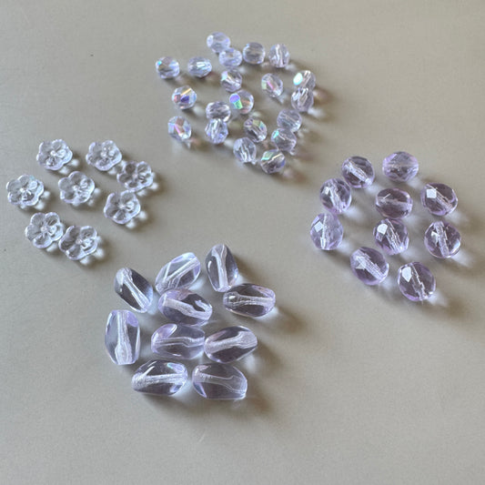 Special Set 【Czech Alexandrite Beads mix】25MX_148