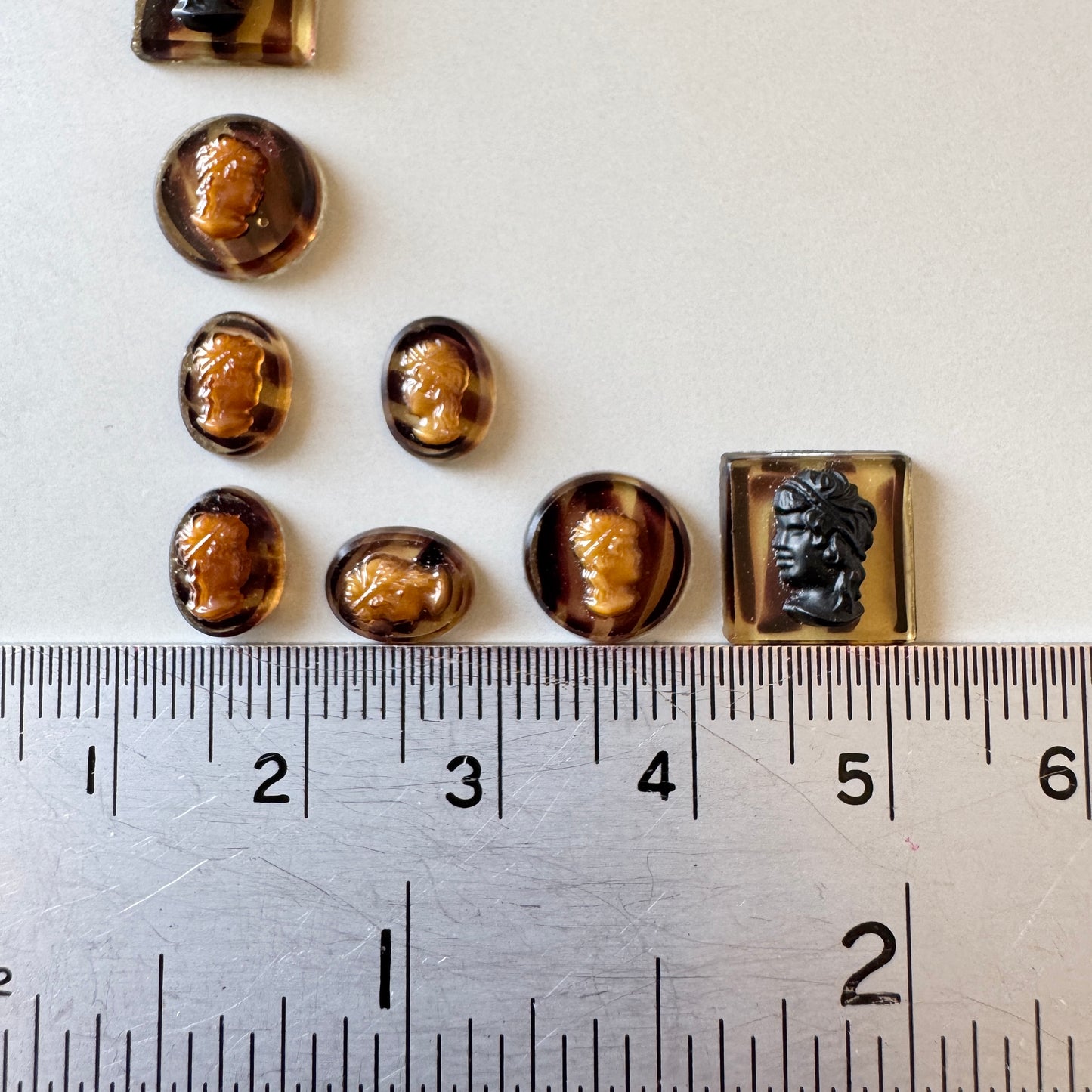 Special Set【Vintage Glass  Mini Cameo Mix】26MX_152