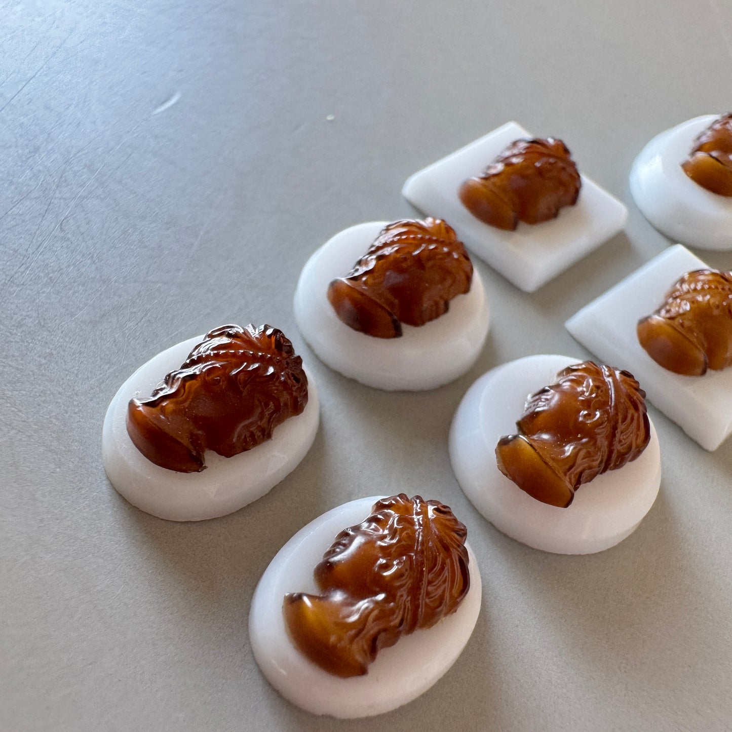Special Set【Vintage Glass  Mini Cameo Mix】26MX_155