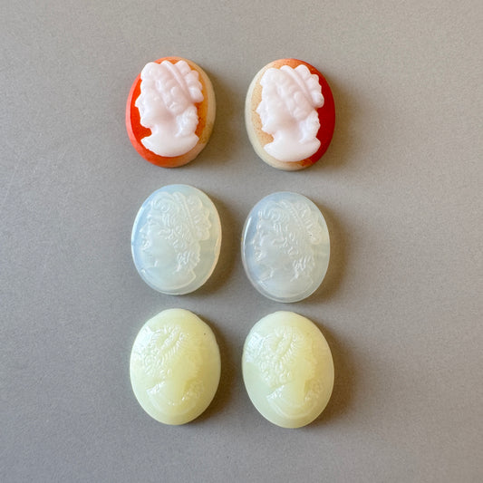 Special Set【Vintage Glass  Mini Cameo Mix】26MX_158