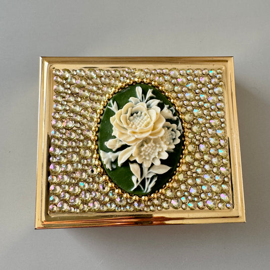 Vintage Style Cameo Trinket Box