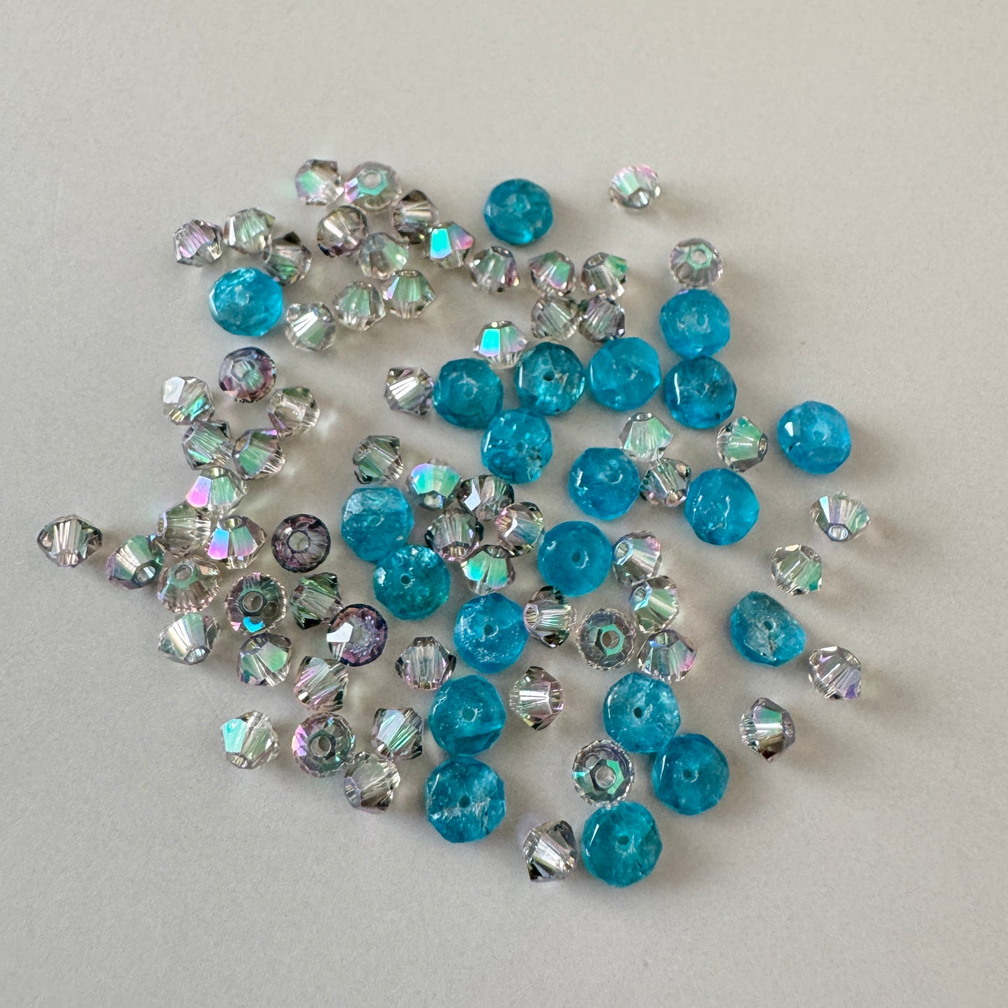 Special Set 【Czech Glass Beads & Natural Stone BeadsMix】26MX_178