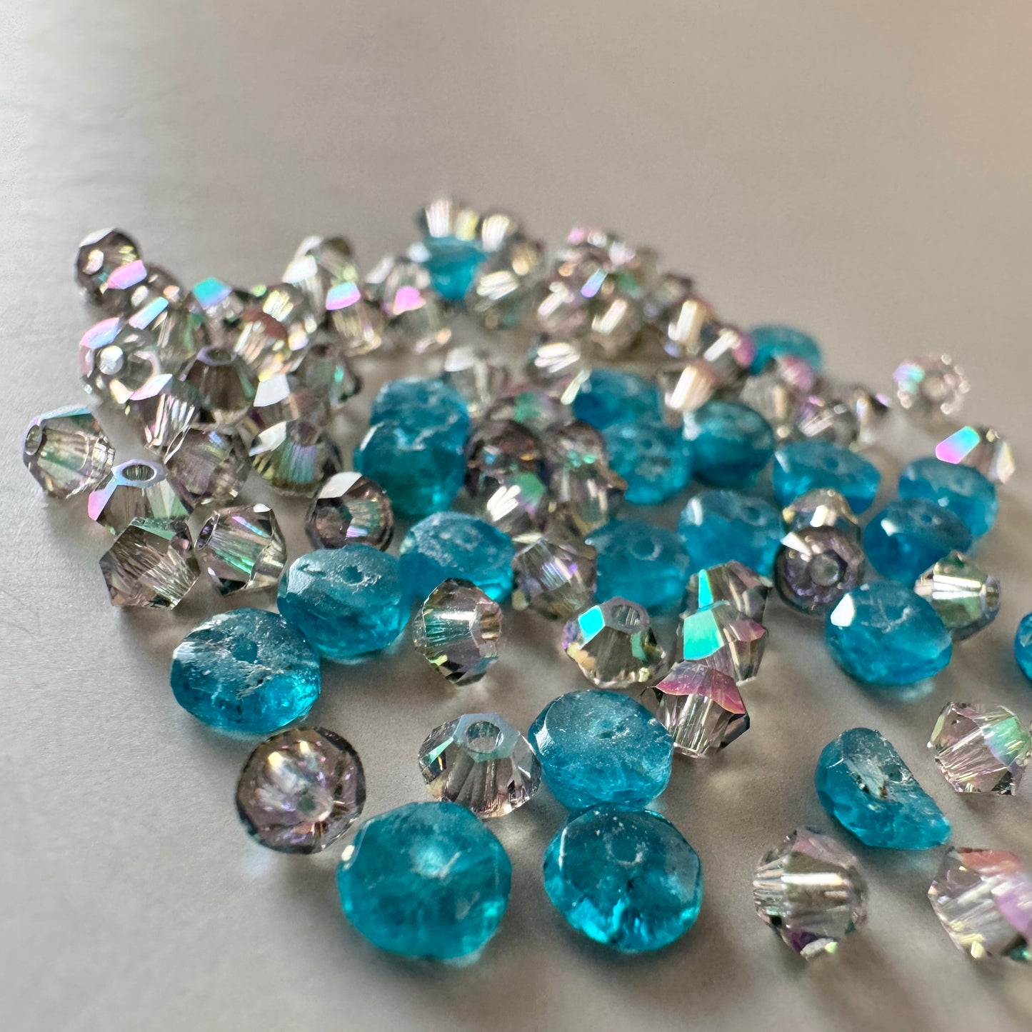 Special Set 【Czech Glass Beads & Natural Stone BeadsMix】26MX_178
