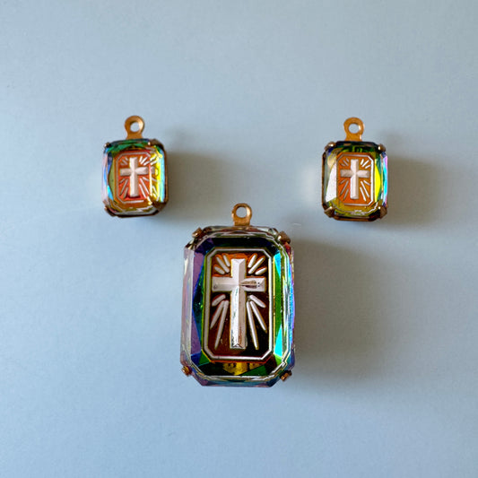 Special Set【Vintage Intaglio Glass Charms】26MX_190