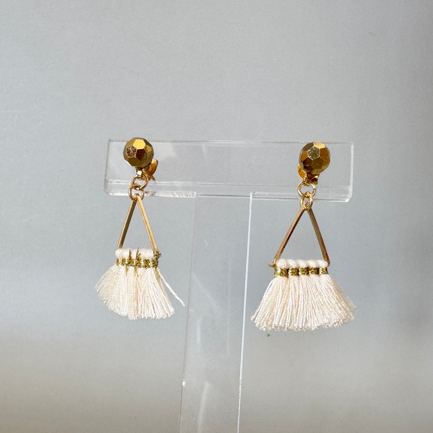 Tassel Pierced Earrings