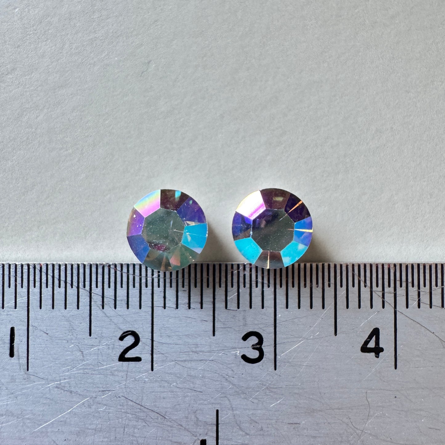 Vintage Swarovski #1100 Starlight AB 30ss 【2 pcs】