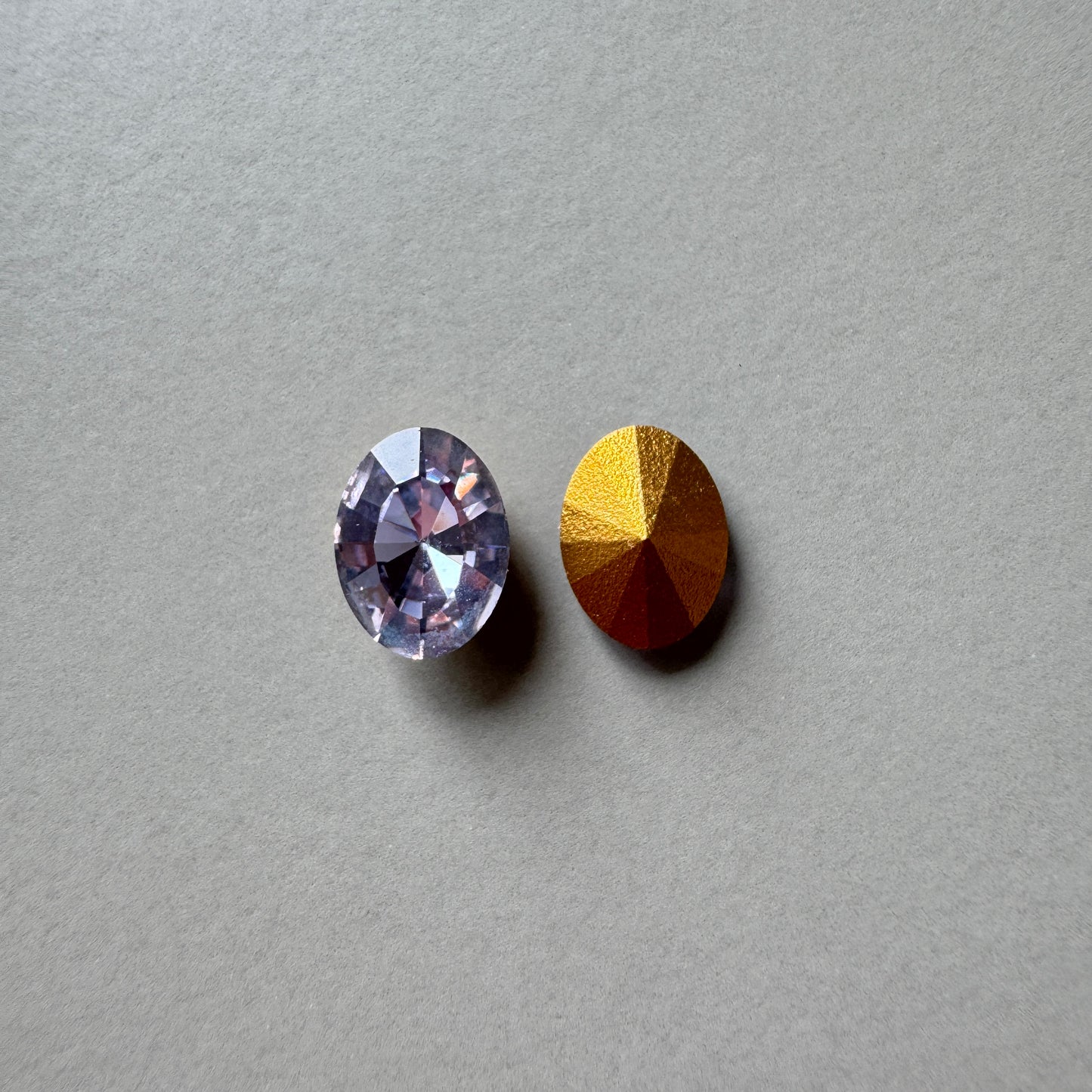 Vintage Swarovski ART #4106 Oval 8x6mm Alexandrite【2 pcs】