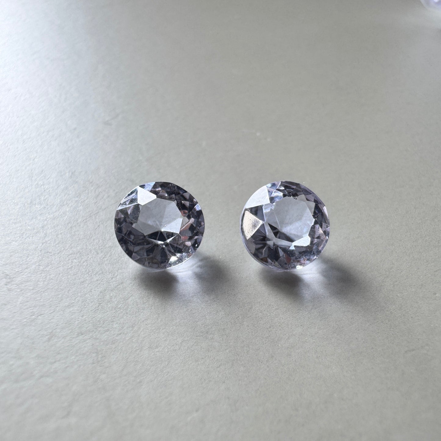 Czech Vintage Glass Stone Round 35ss Alexandrite【2 pcs】