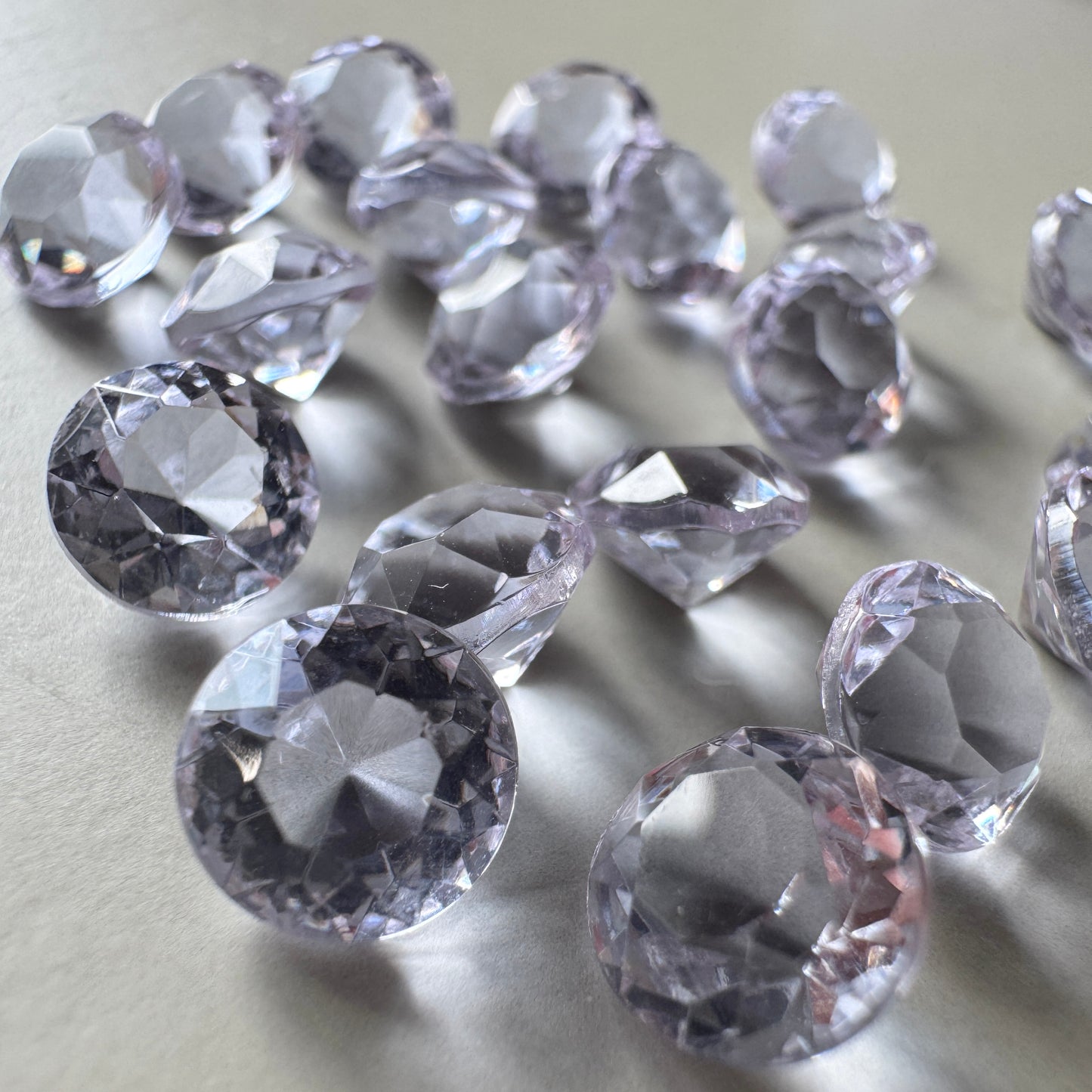 Czech Vintage Glass Stone Round 35ss Alexandrite【2 pcs】